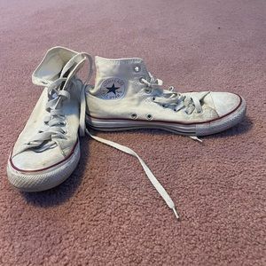 White high top converse